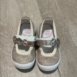 Stride Rite Shimmering Gold Dress Shoes